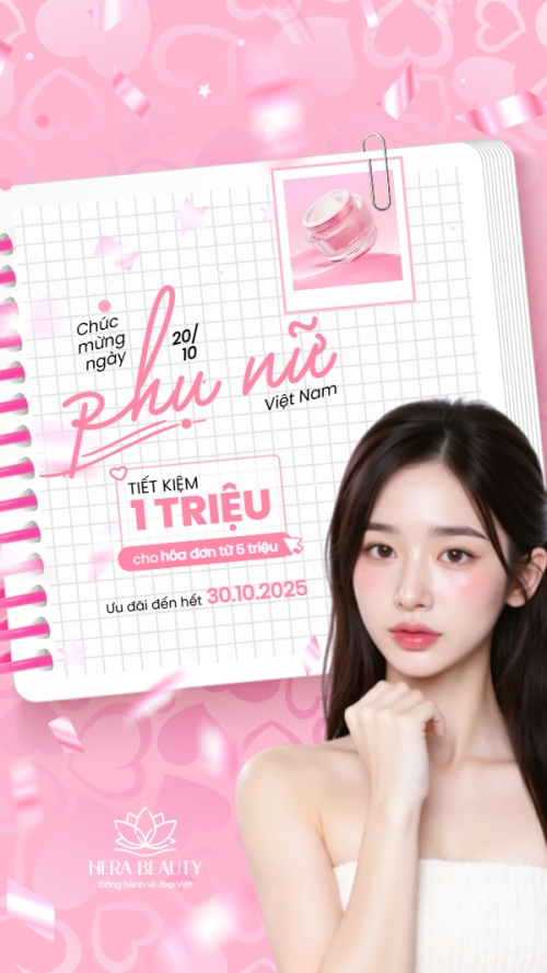 20/10, Ngày phụ nữ Việt Nam, Vietnamese Women's Day, phụ nữ, sự kiện, event, mỹ phẩm, làm đẹp, beauty, hiện đại, modern