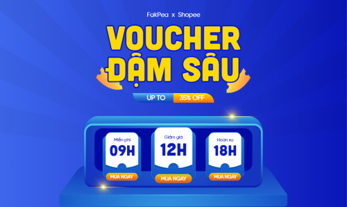 Voucher đậm sâu