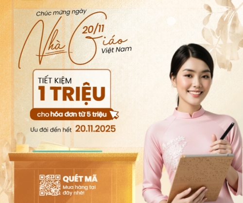 Giảm giá ngày 20/11