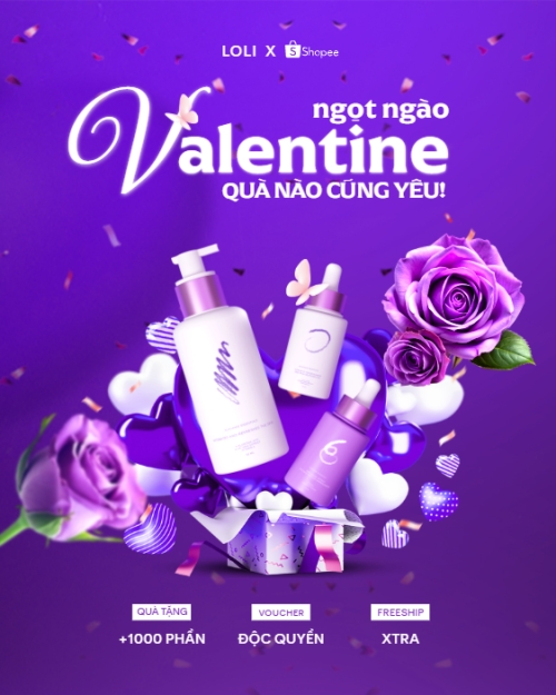 Valentine ngọt ngào quà nào cũng yêu