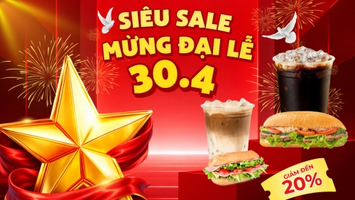 Siêu sale đại lễ 30/4