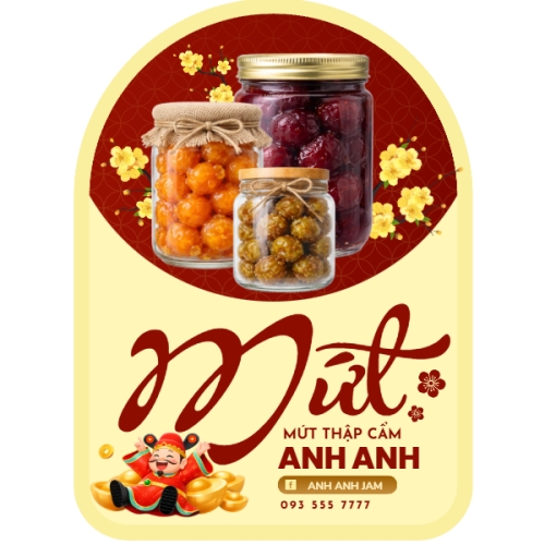 Mứt thập cẩm Anh Anh