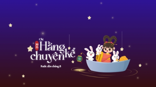 Trung thu, Tết Đoàn Viên, mid-autumn festival, lễ hội, sự kiện, event, âm nhạc, giải trí, dễ thương, cute, chibi, hoạt hình, cartoon