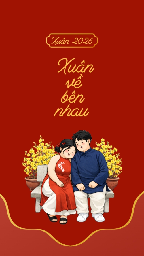 Xuân về bên nhau