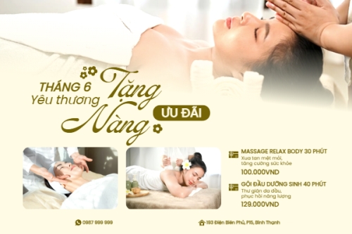 Tháng 6 yêu thương tặng nàng ưu đãi