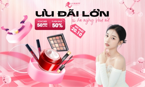 20/10, Ngày phụ nữ Việt Nam, Vietnamese Women's Day, phụ nữ, sự kiện, event, mỹ phẩm, làm đẹp, beauty, hiện đại, modern
