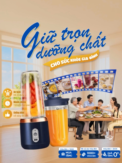 Giữ trọn dưỡng chất