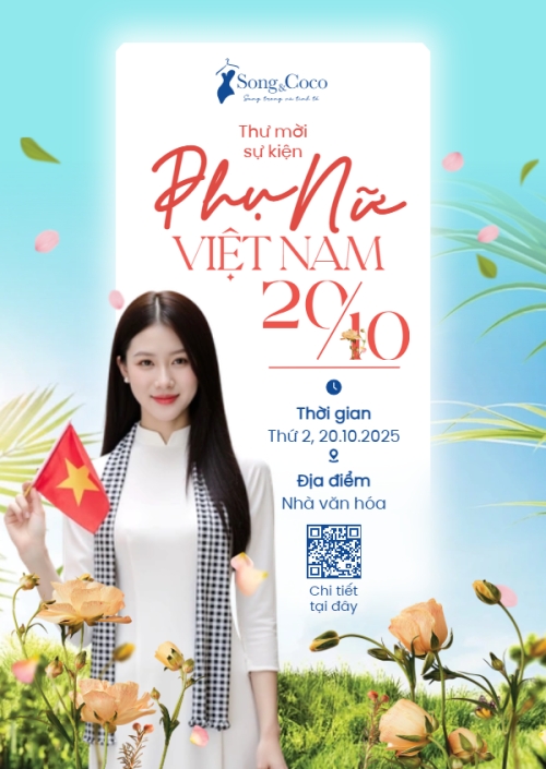 20/10, Ngày phụ nữ Việt Nam, Vietnamese Women's Day, phụ nữ, sự kiện, event, làm đẹp, beauty, thẩm mỹ, modern, hiện đại