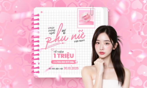 20/10, Ngày phụ nữ Việt Nam, Vietnamese Women's Day, phụ nữ, sự kiện, event, mỹ phẩm, làm đẹp, beauty, hiện đại, modern