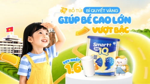 Giúp bé cao lớn vượt bậc