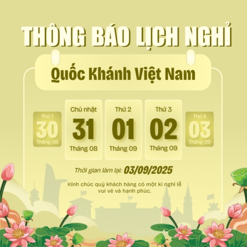 2/9, Quốc Khánh, lễ hội, thông báo, lịch nghỉ, Việt Nam, sự kiện, event, hiện đại, modern