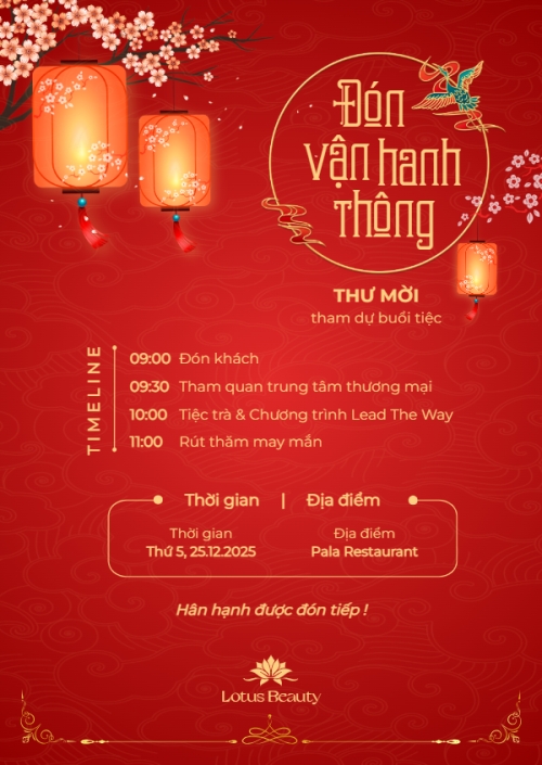 Đón vận hanh thông