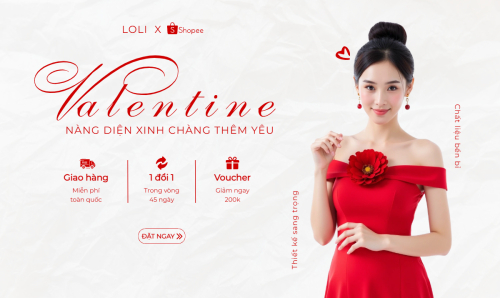 Mua sắm, giảm giá, sale, valentine, lễ tình nhân, sự kiện, event, thời trang