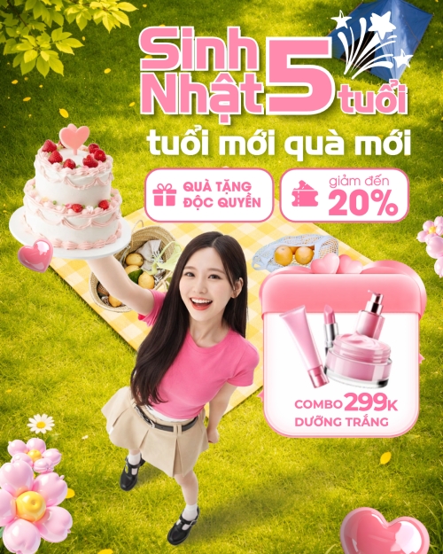 Giảm giá sinh nhật