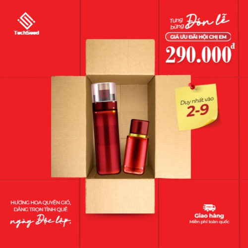 2/9, Quốc Khánh, lễ hội, Việt Nam, làm đẹp, beauty, spa, beauty, thẩm mỹ, skincare, hiện đại, modern