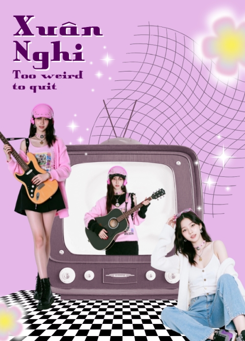 Cô gái, girl, nhạc, music, cá nhân, personal style, cổ điển, vintage, retro, classic, y2k — 1