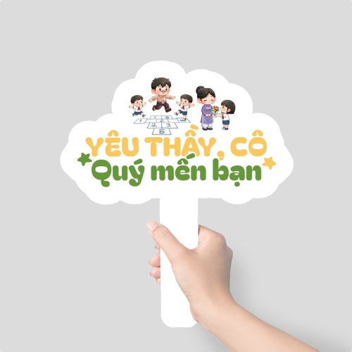 Yêu thầy cô quý mến bạn