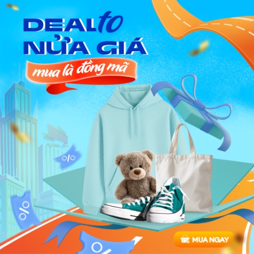 Deal to nửa giá mua là đồng mã