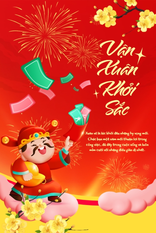 Vận xuân khởi sắc