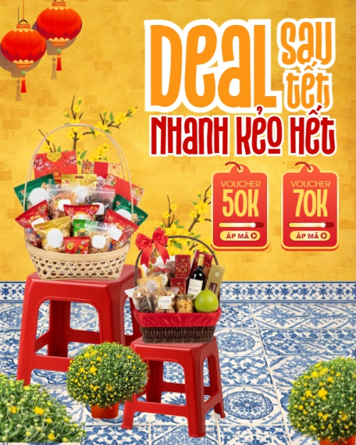 Deal sau tết nhanh kẻo hết