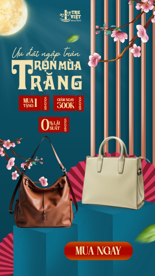 Trung thu, Tết Đoàn Viên, mid-autumn festival, fashion, thời trang, túi, bag, hiện đại, modern, đơn giản