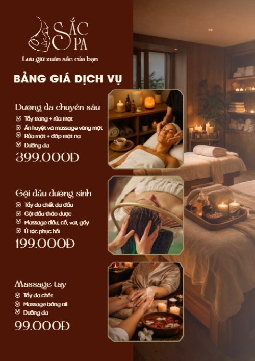 Bảng giá dịch vụ