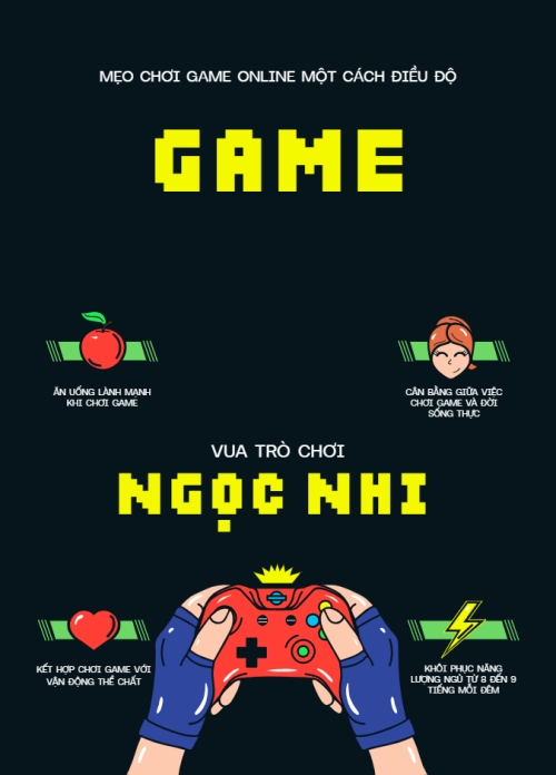 Game, trò chơi, cá nhân, personal style, cute, dễ thương, hoạt hình