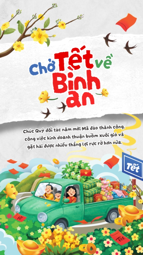 Chở Tết về chở Bình an
