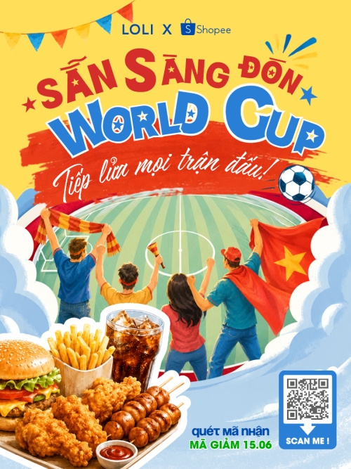 Sẵn sàng đón Worldcup