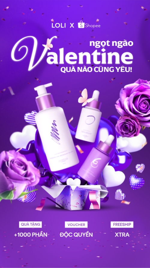 Valentine ngọt ngào quà nào cũng yêu