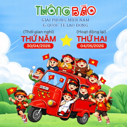 Lịch nghỉ lễ 30/4-1/5