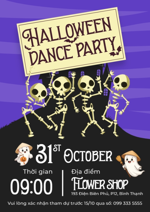 Halloween, lễ hội ma quái, sự kiện, event, dễ thương, cute, chibi, hoạt hình, cartoon
