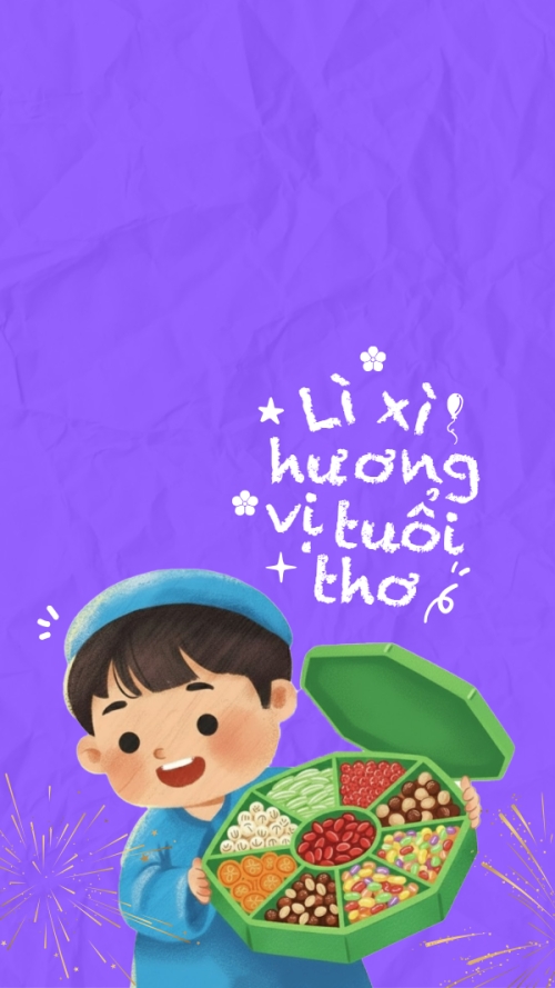 Lì xì hương vị tuổi thơ