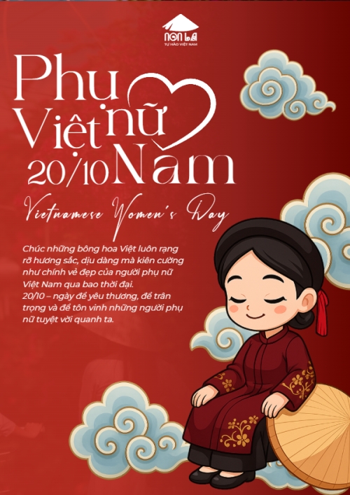 20/10, Ngày phụ nữ Việt Nam, Vietnamese Women's Day, phụ nữ, sự kiện, event, hiện đại, modern, đơn giản, simple