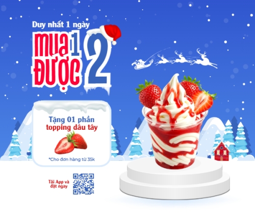 Mua 1 được 2 deal cuối năm