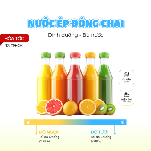 Nước ép, nước ngọt, nước uống, juice, giải khát, F&B, drink