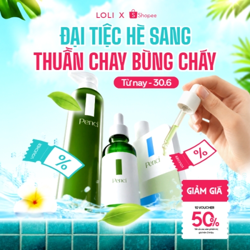 Đại tiệc hè sang thuần chay bùng cháy