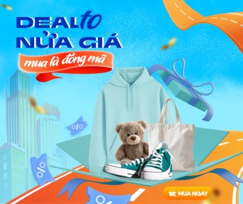 Deal to nửa giá mua là đồng mã