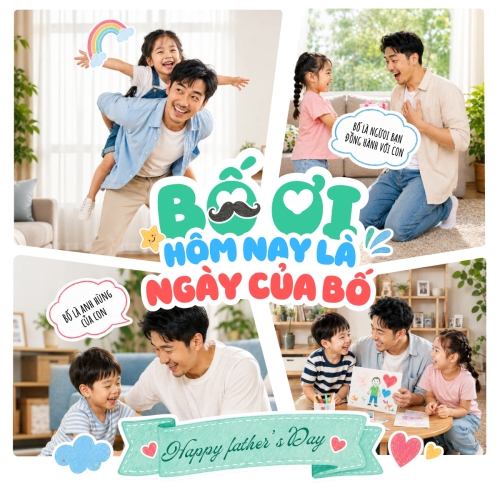 hôm nay là ngày của bố