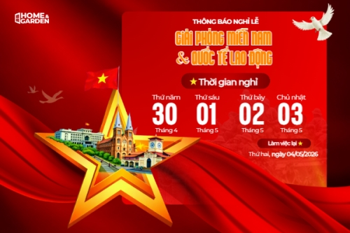 Lịch nghỉ lễ 30/4-1/5