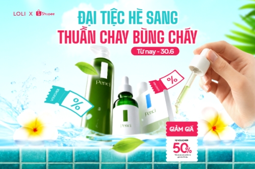 Đại tiệc hè sang thuần chay bùng cháy