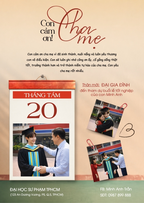 Cảm ơn đấng sinh thành