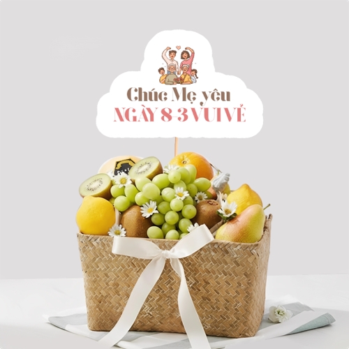 Chúc mẹ yêu ngày 8-3 vui vẻ