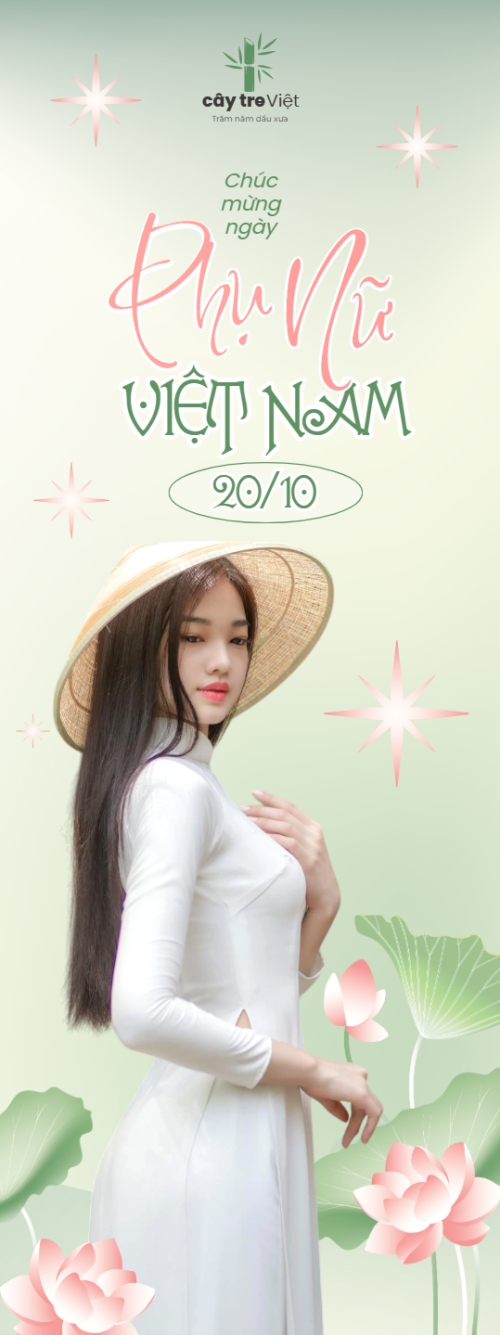 20/10, Ngày phụ nữ Việt Nam, Vietnamese Women's Day, phụ nữ, sự kiện, event, mỹ phẩm, làm đẹp, beauty, hiện đại, modern
