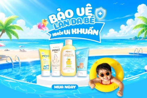 Bảo vệ làn da bé khỏi vi khuẩn