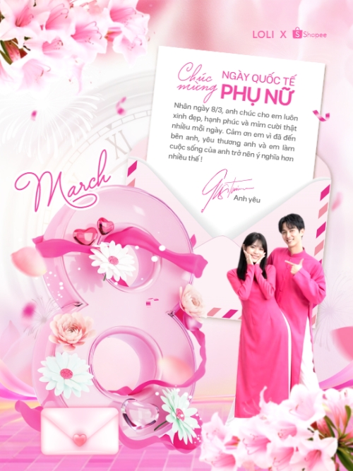Chúc mừng ngày Quốc tế phụ nữ 8/3