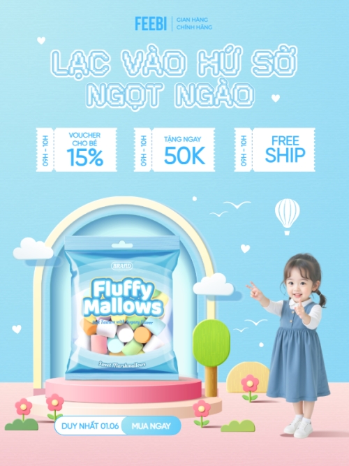 Quốc tế thiếu nhi, 1/6, trẻ em, quảng cáo, giảm giá, ưu đãi, sale, kẹo, ẩm thực, candy