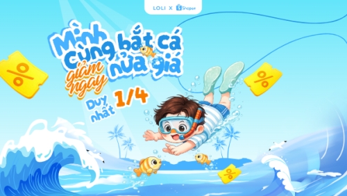 Mình cùng bắt cá giảm ngay nửa giá