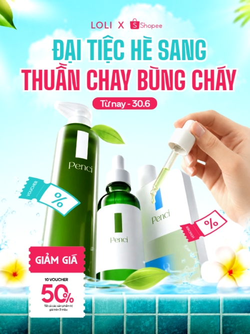 Đại tiệc hè sang thuần chay bùng cháy