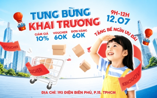 Tưng bừng khai trương